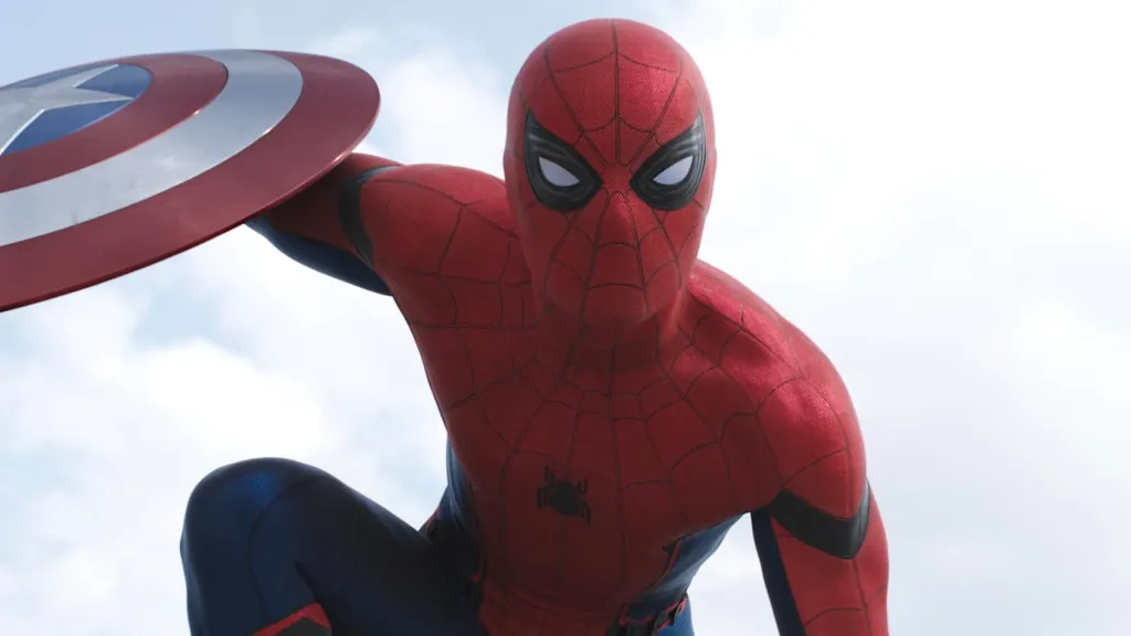 Tom Holland in Captain America: Civil War