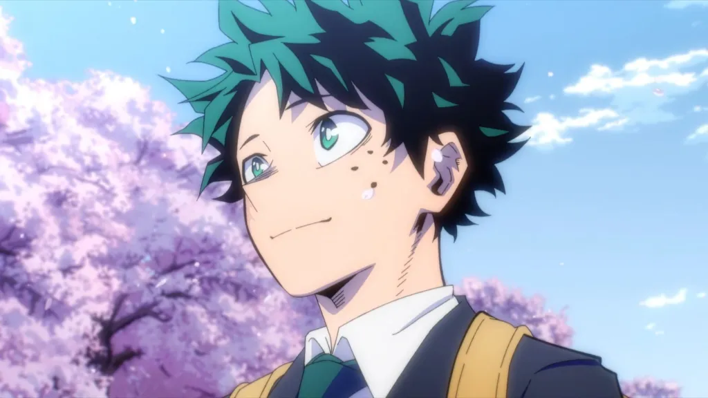 Adult Deku as seen in final My Hero Academia episode