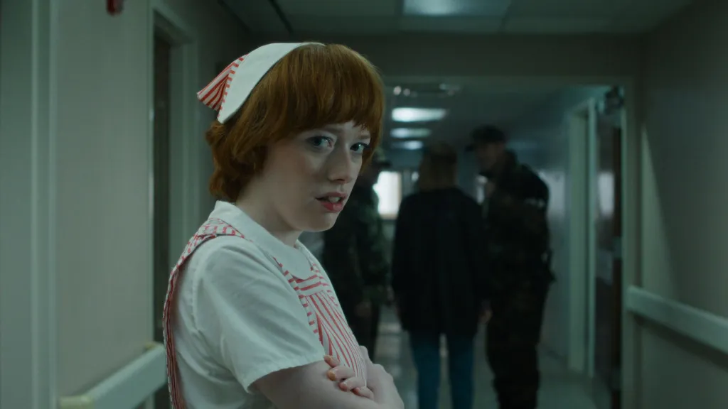Amybeth McNulty as Vickie in Stranger Things Season 5