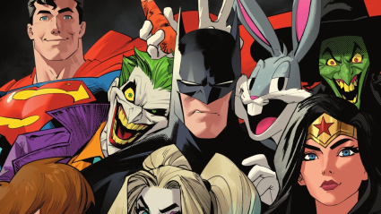 Batman Joker Bugs Wicked Witch and Justice League