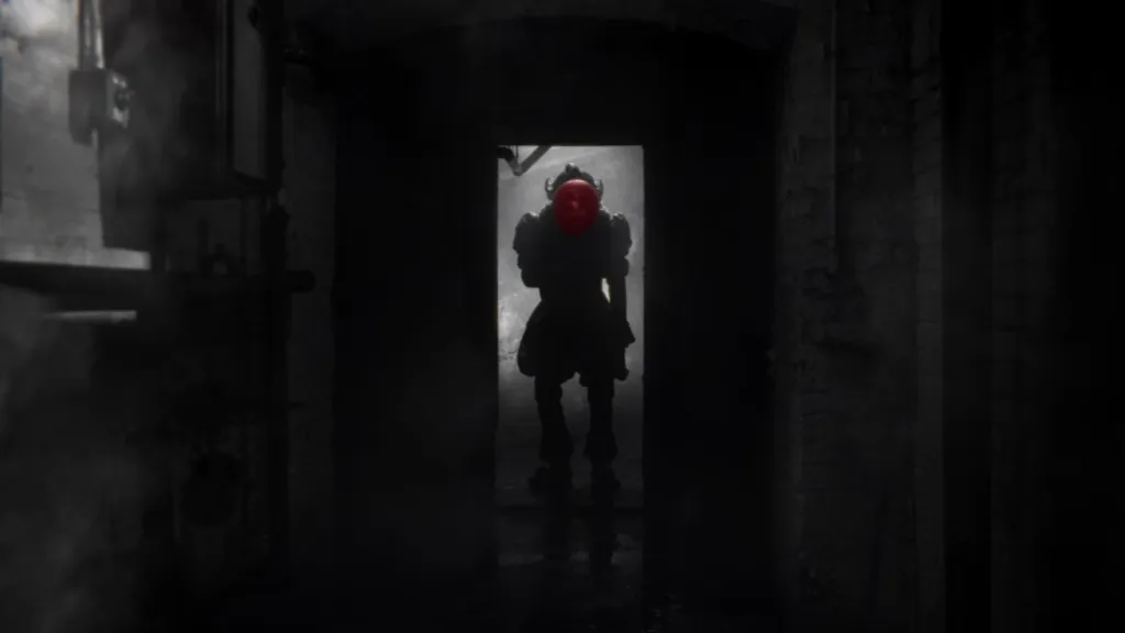 Bill Skarsgård as Pennywise in IT Welcome to Derry