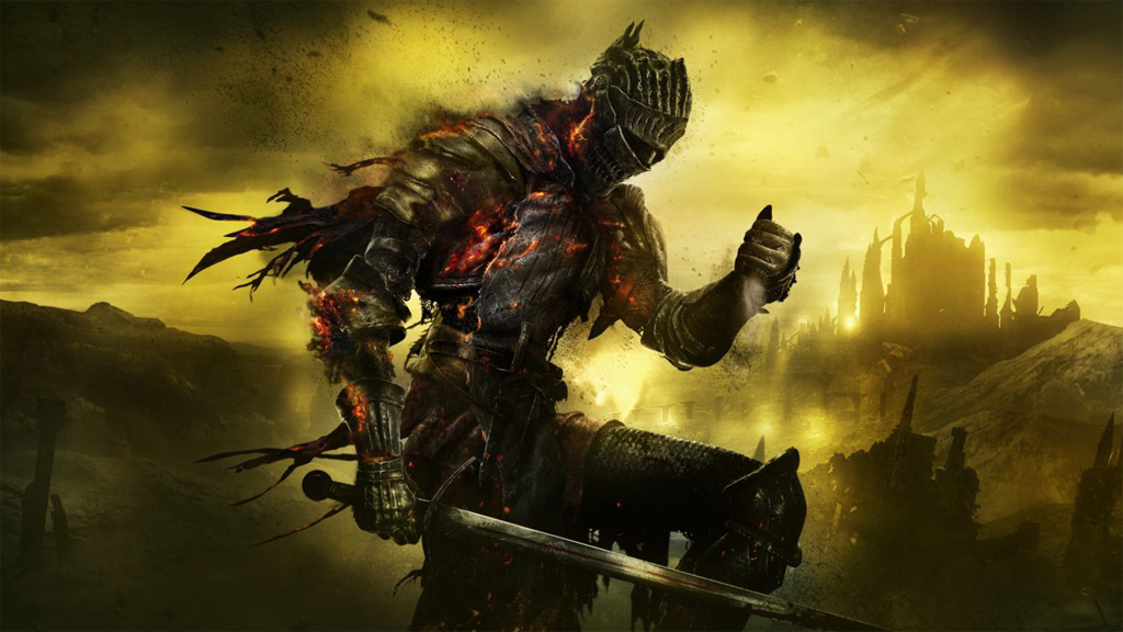 Promotional art for Dark Souls III.