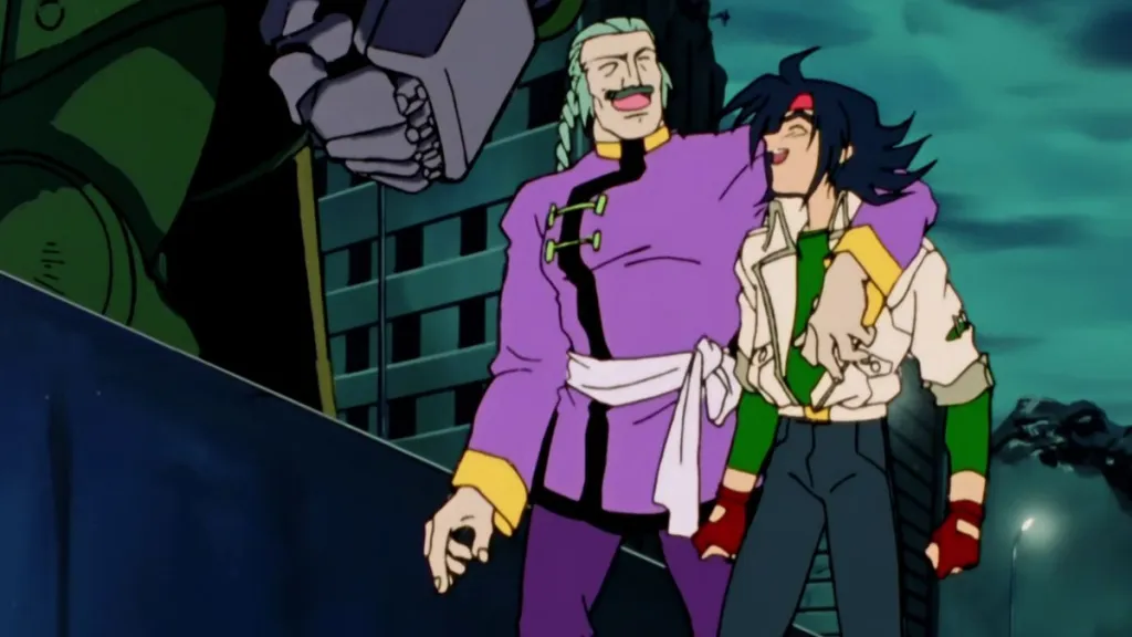 Domon Kasshu vs. Master Asia (Mobile Fighter G Gundam)