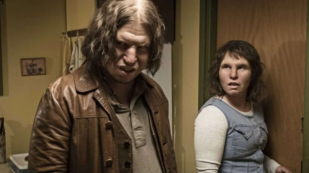 Eva Melander and Eero Milonoff in Border