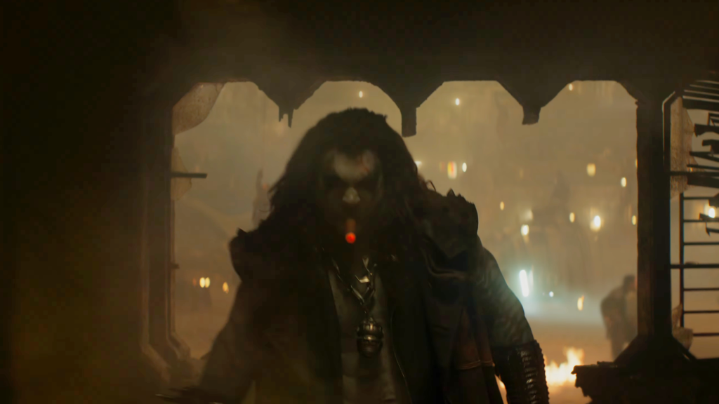 Jason Momoa as Lobo in Supergirl