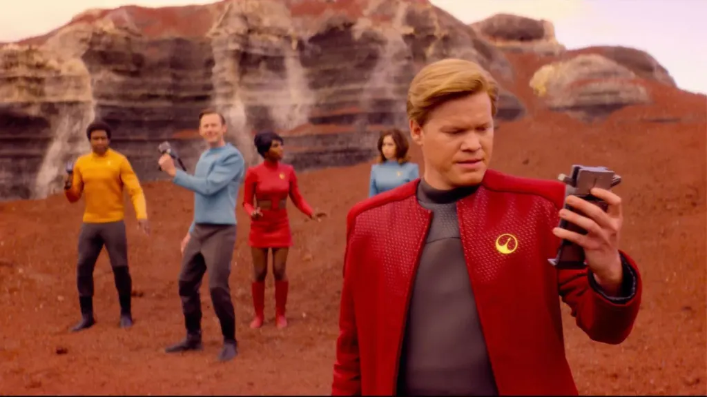 Jesse Plemons in Black Mirror, Season 4, Episode 1, USS Callister
