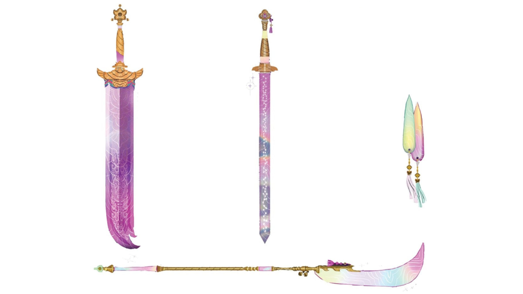 KPop Demon Hunters Weapons