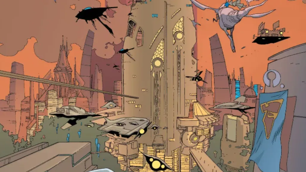 Krypton in Superman Birthright