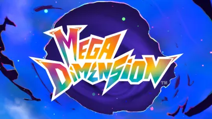 Mega Dimension DLC Title Screen