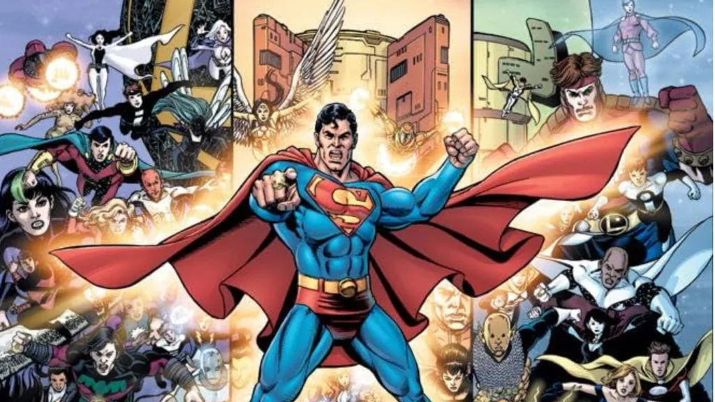 Superman and the Legion of three Earths