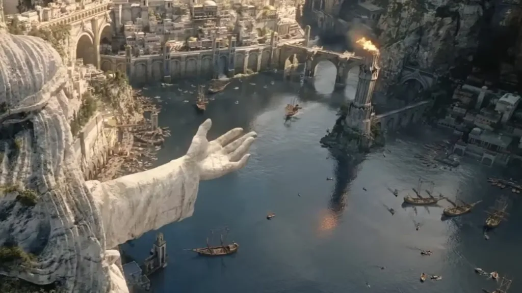 Númenor in The Lord of the Rings The Rings of Power