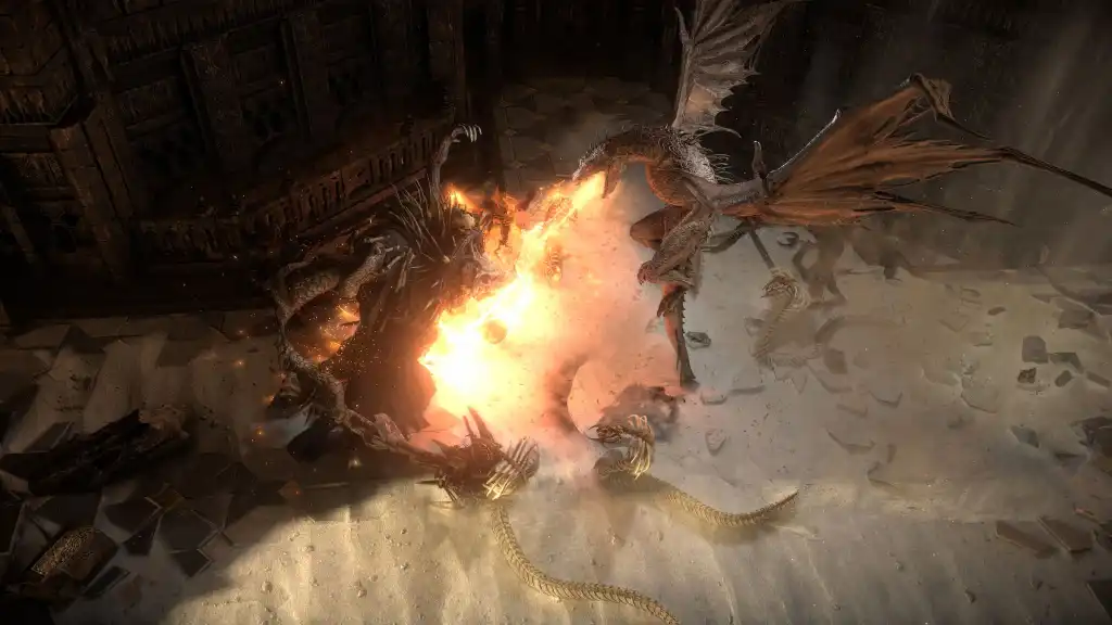 Path of Exile 2 - Druid Wyvern Form