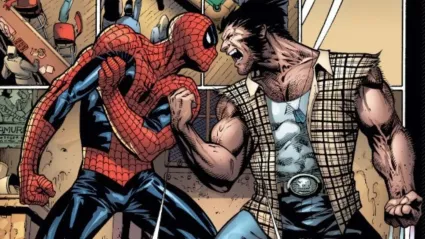 Spider-Man and Wolverine in 2009