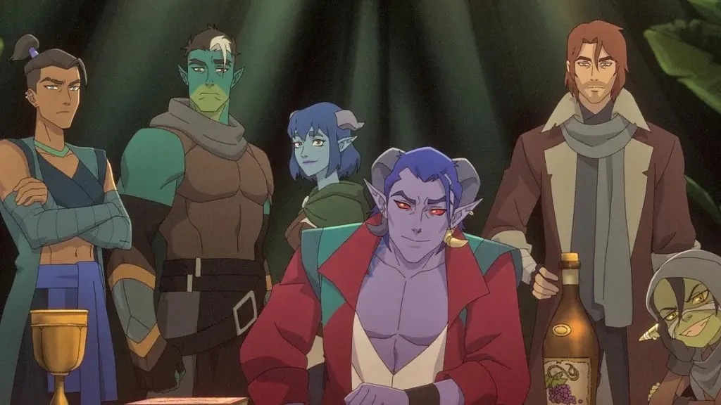 The main characters of The Mighty Nein