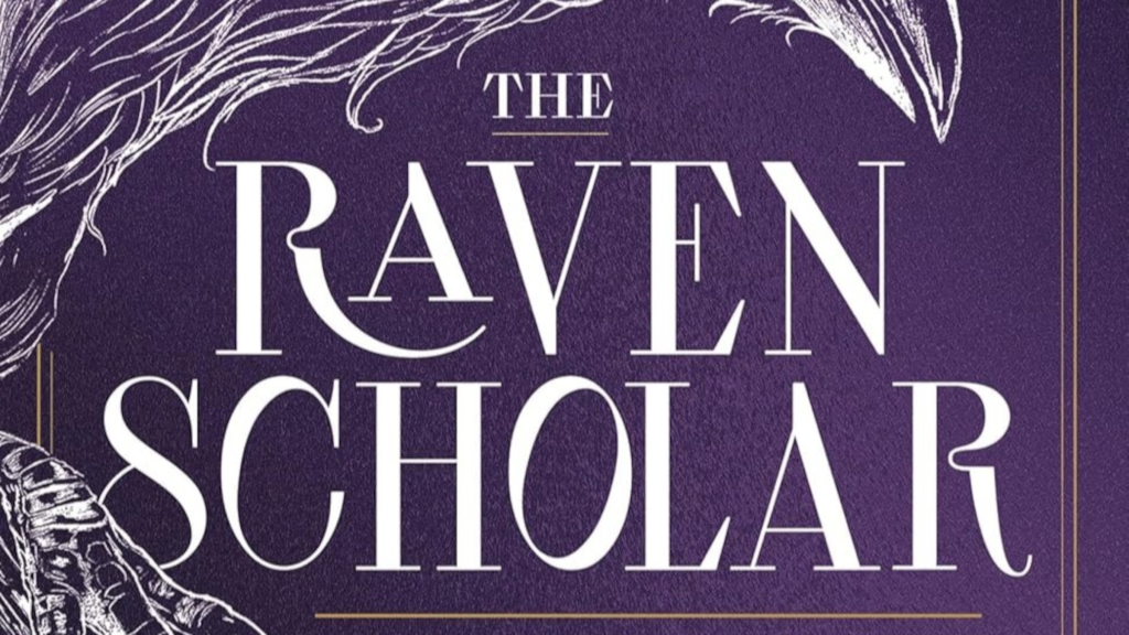 The cropped cover of The Raven Scholar by Antonia Hodgson