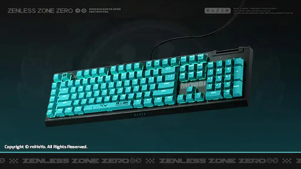 Razor Blackwidow V4 Keyboard