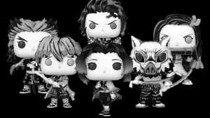 Funko Releases Sumi-Ink Demon Slayer Pop Figures