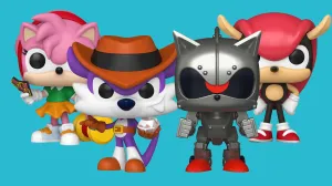 Funko Drops Classic Sonic the Hedgehog Pops: Mecha, Mighty, Fang, and Amy