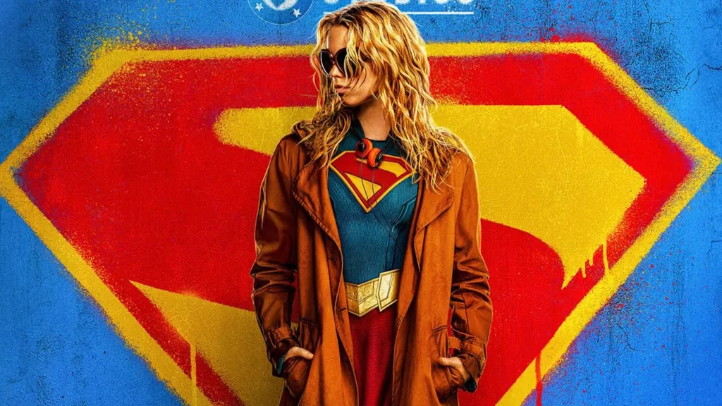 Milly Alcock on Supergirl poster