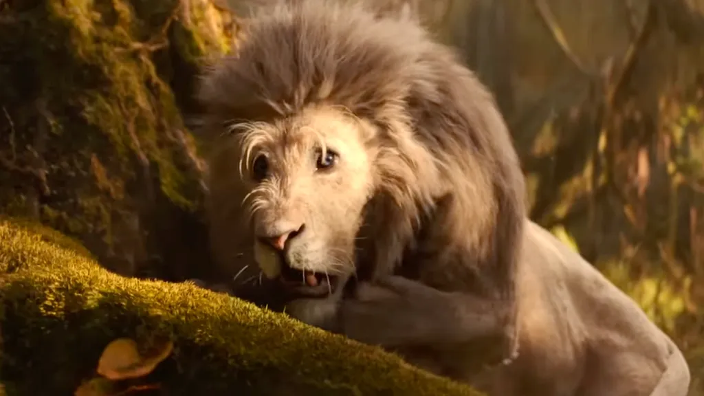 The Cowardly Lion in Wicked: For Good