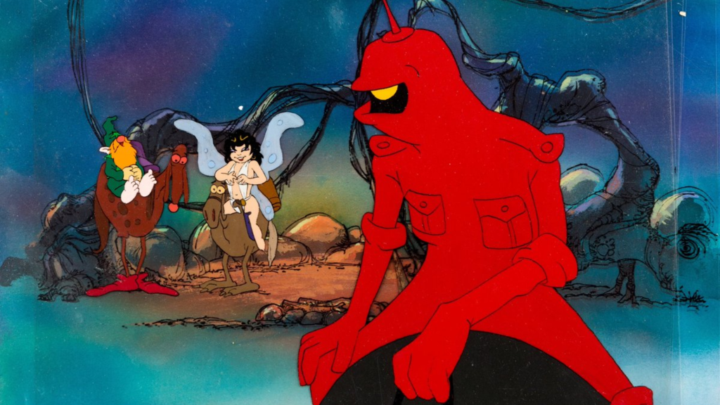 A still from Ralph Bakshi's Wizards (1977)