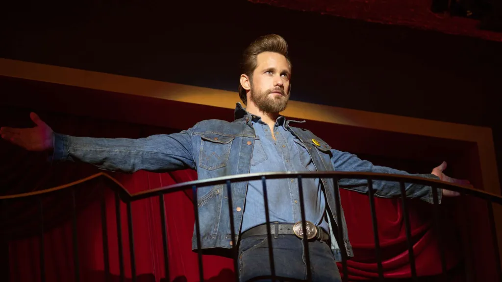 Alexander Skarsgรฅrd as Randall Flagg in The Stand