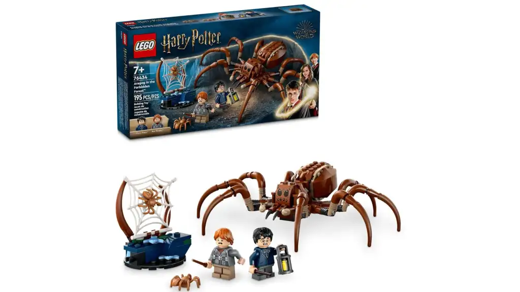 Aragog in The Forbidden Forest LEGO set
