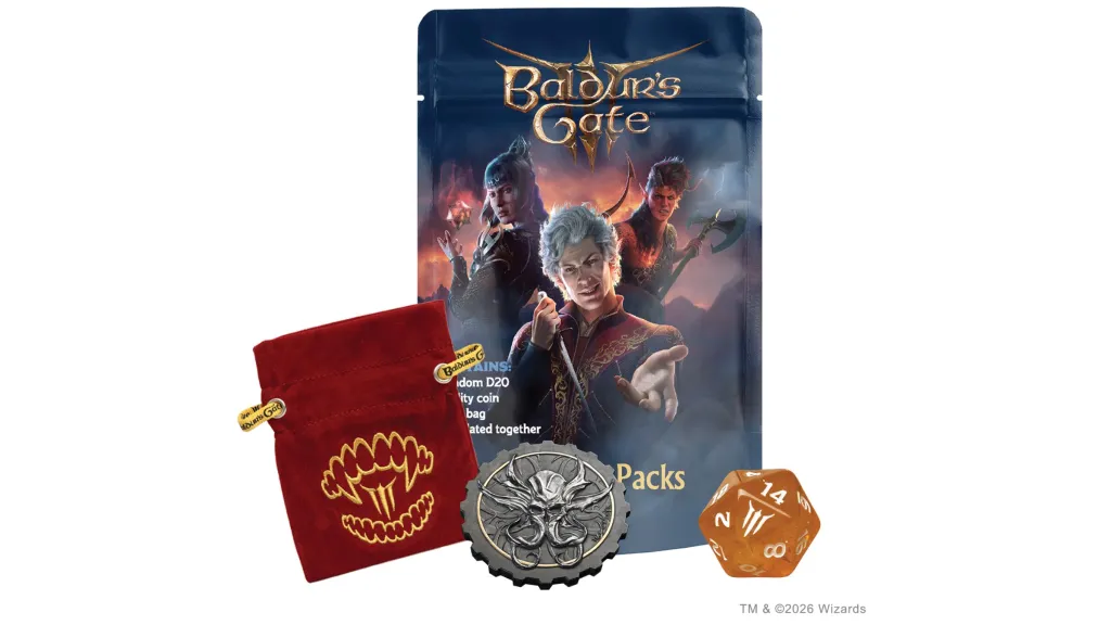 Baldur's Gate 3 Official Dice Packs