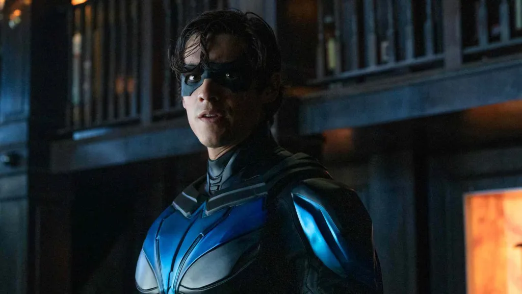 Brenton Thwaites as Nightwing in Titans