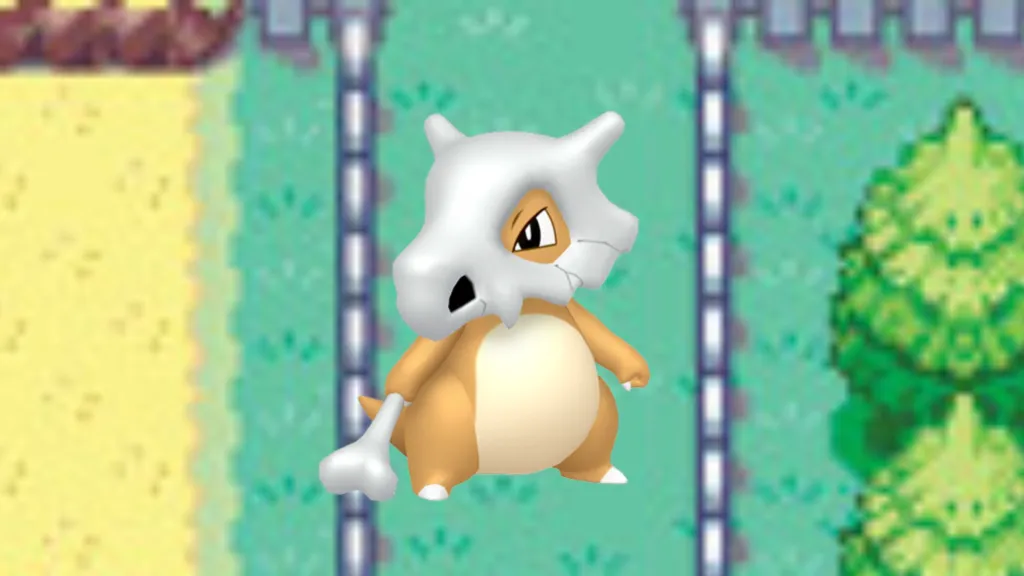 Cubone Pokemon Red and Blue