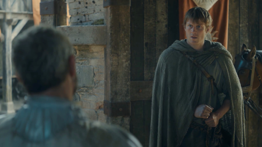 Dunk talking to Ser Donnel in A Knight of the Seven Kingdoms