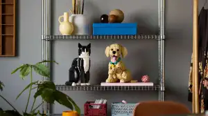 LEGO’s Realistic Animal Collection Levels Up With a Life-Size Golden Retriever Puppy