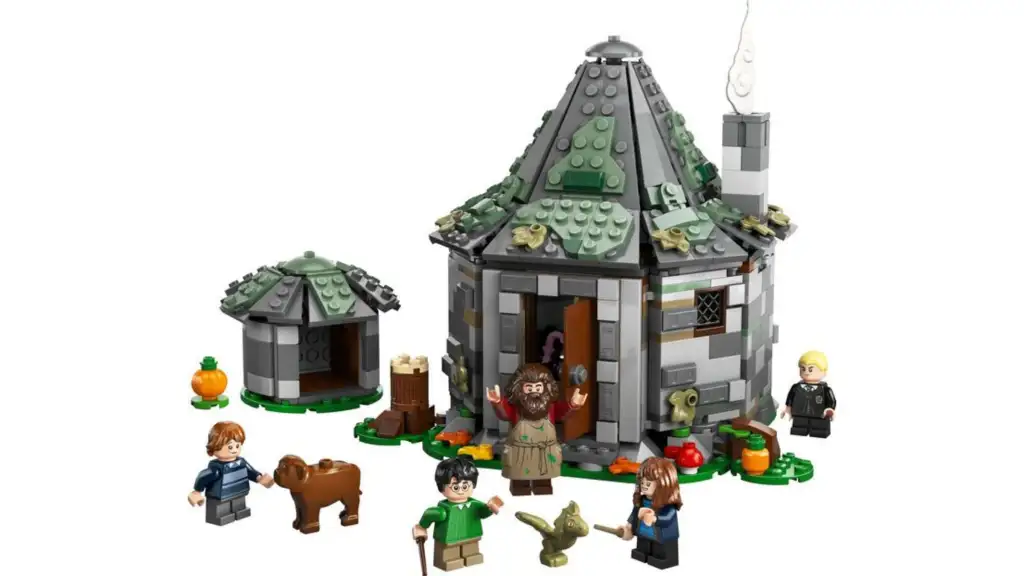Hagrid's Hut An Unexpected Visit LEGO set