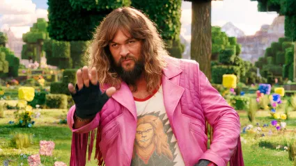 Jason Momoa in A Minecraft Movie