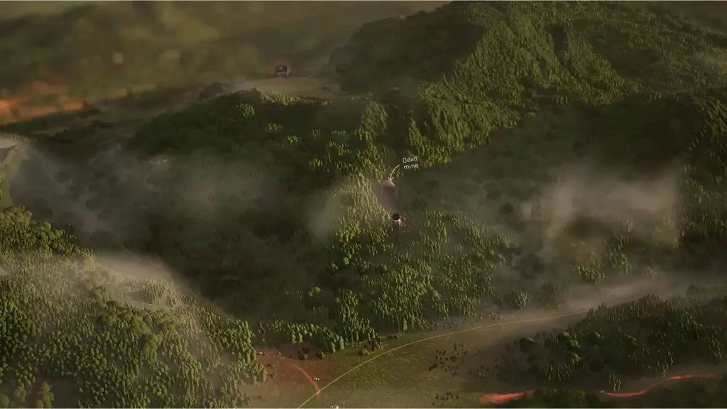 Little Devil Inside world map with Dead Mine location