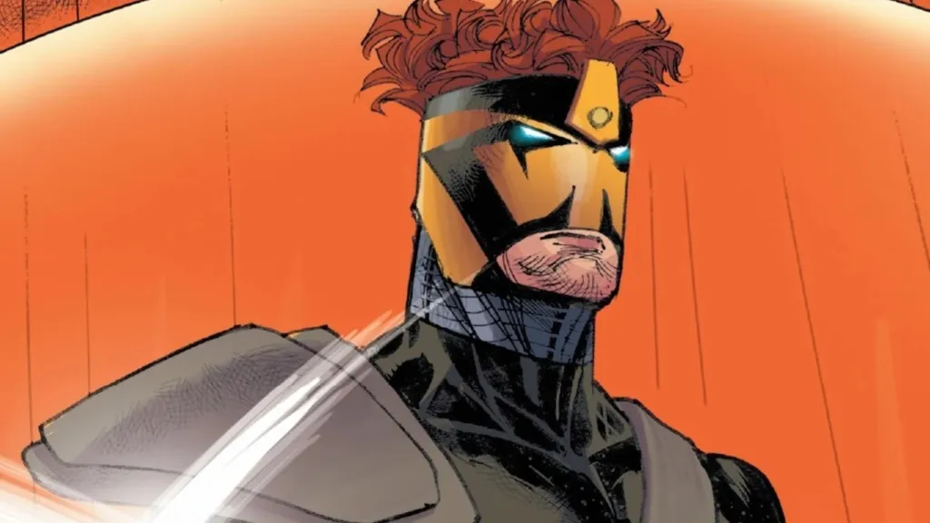 Maverick standing by himself