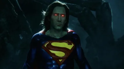 Nicolas Cage as Superman in Flash