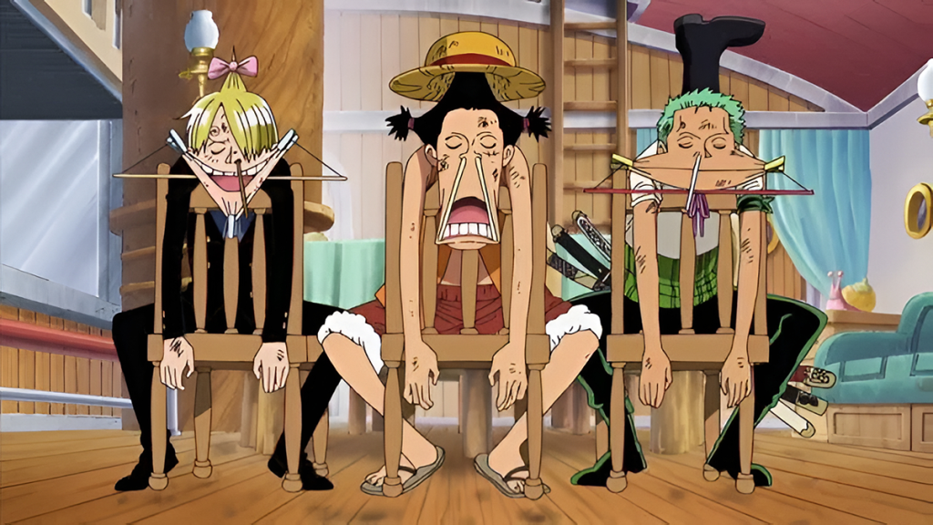 One Piece Luffy Zoro Sanji