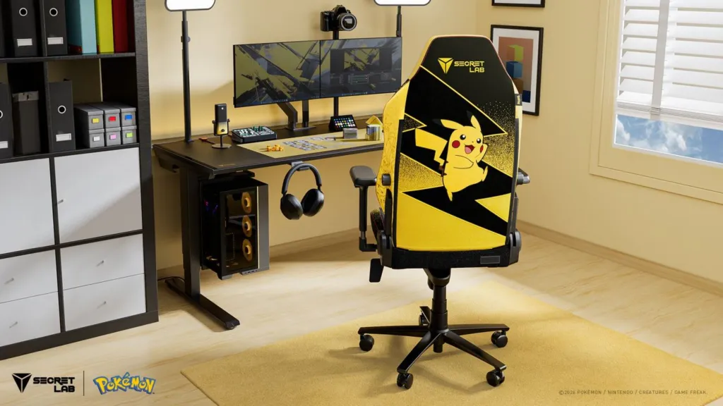Pikachu Secretlab Chair