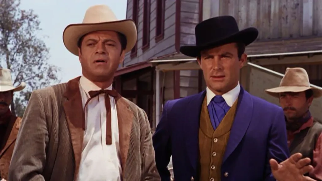 Robert Conrad and Ross Martin in The Wild Wild West