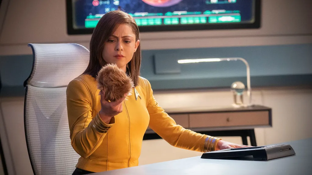 Rosa Salazar as Lyenne Lucero in Star Trek Short Treks