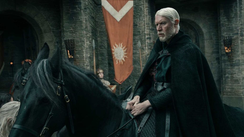 Sam Spruell as Maekar Targaryen in A Knight of the Seven Kingdoms