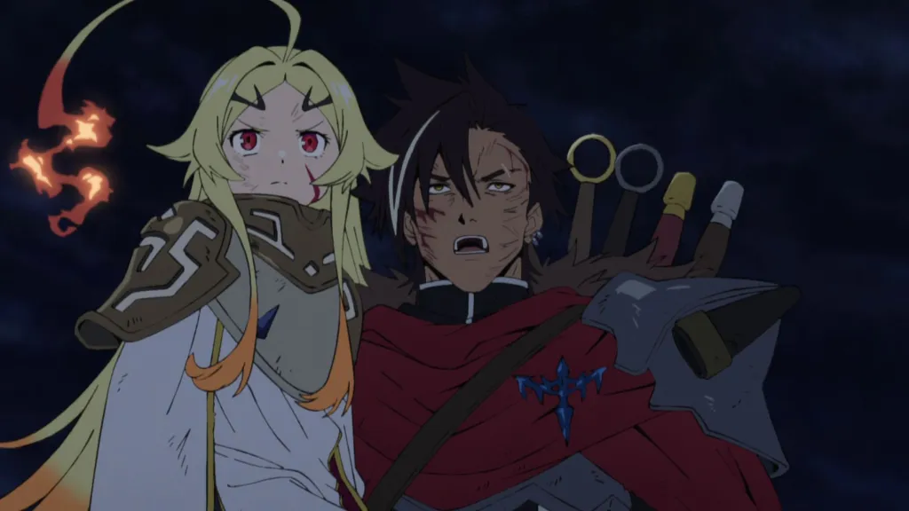 Xylo and Teoritta as seen in Sentenced to Be a Hero episode 1