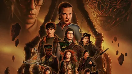 Stranger Things finale poster cropped