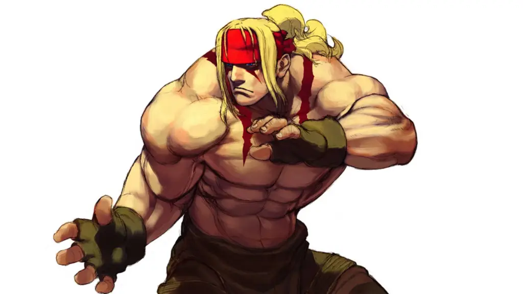 Street Fighter 3rd Strike Alex render