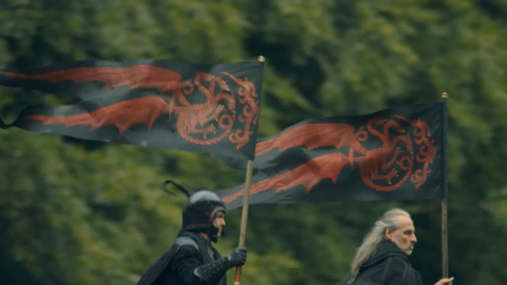 Targaryen sigil in A Knight of the Seven Kingdoms