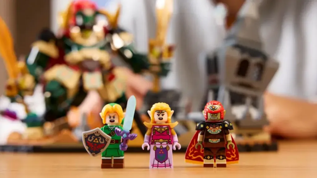 The Legend of Zelda Minifigs for Ocarina of Time LEGO Set