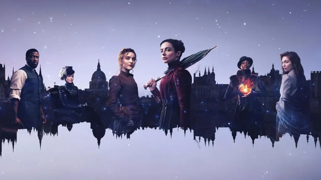 The cast of TV show The Nevers