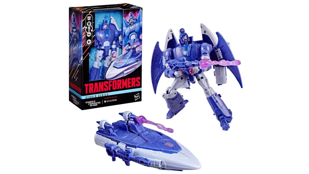 Transformers Studio Series MTMTE Collection The Transformers: The Movie Voyager Class Scourge Action Figure