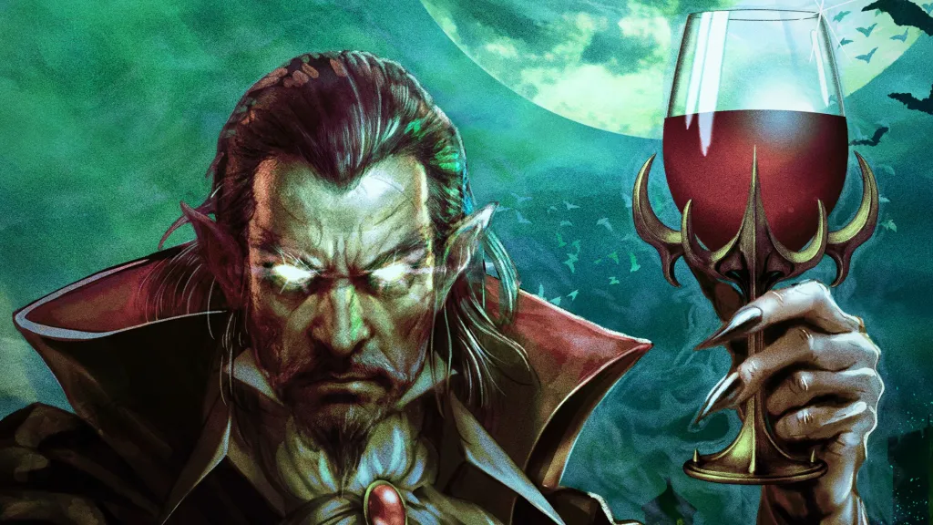 Vampire Crawlers Key Art Closeup